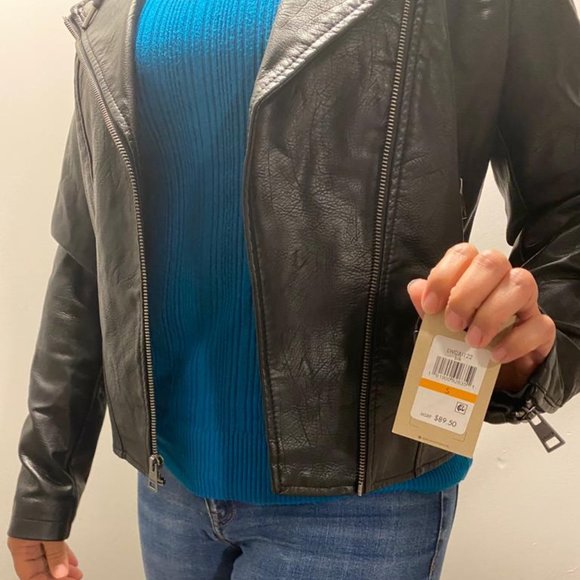 Levi's Faux Leather Hooded - Picture 3 of 4